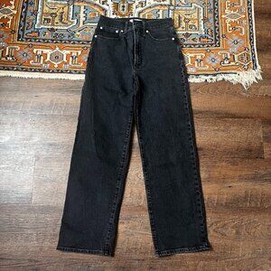 EUC Madewell Perfect Vintage Wide-Leg Jean 27R Lunar Wash